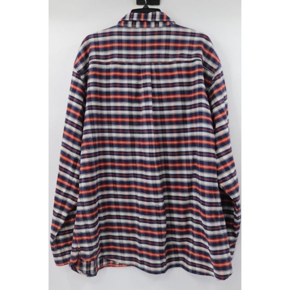 Carbon 2 Cobalt men's XXL long sleeve button up flannel shirt corduroy detail - Picture 6 of 10